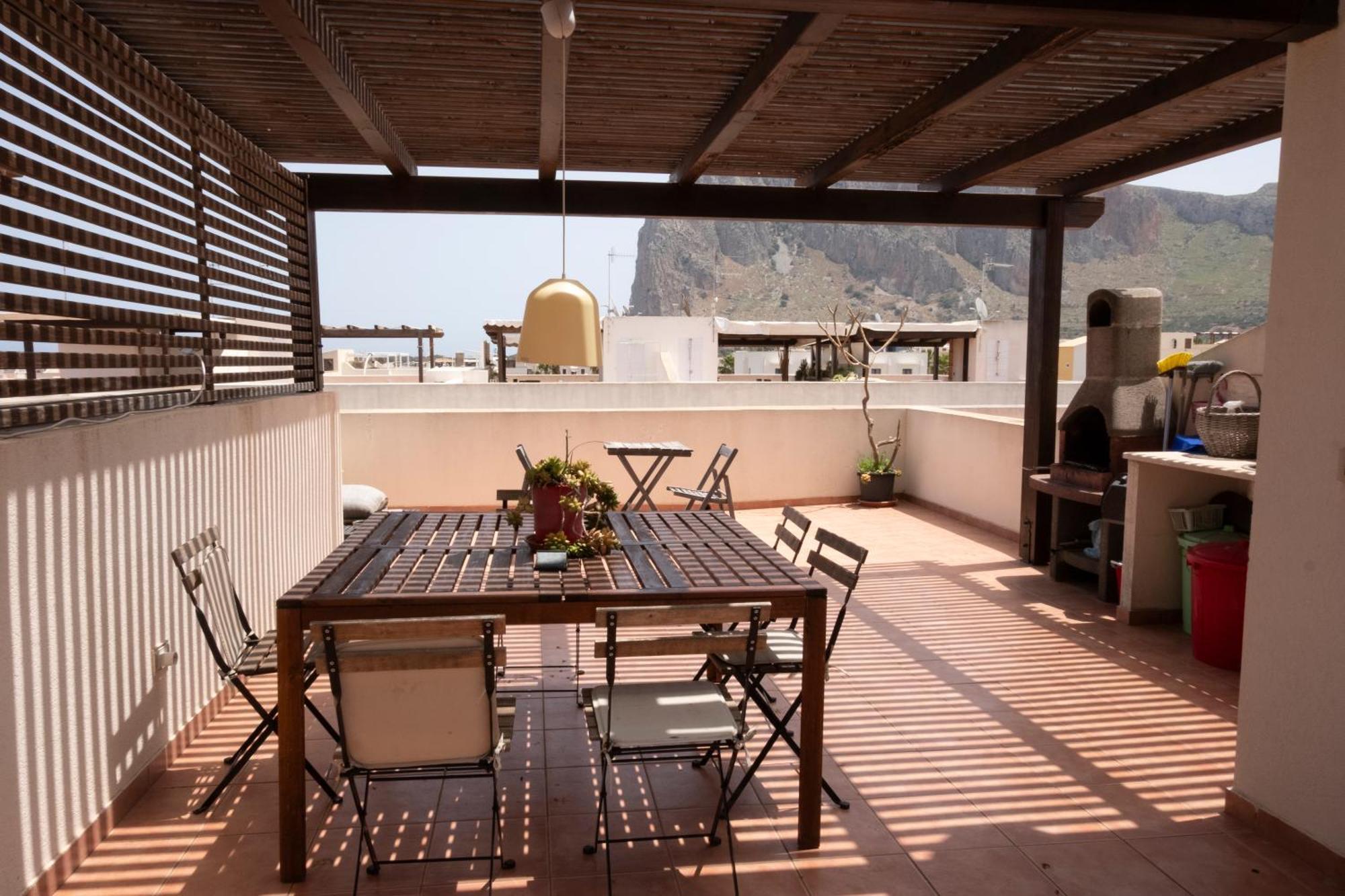 Apartamento Casa Pachira Con Vista Mare San Vito Lo Capo Exterior foto